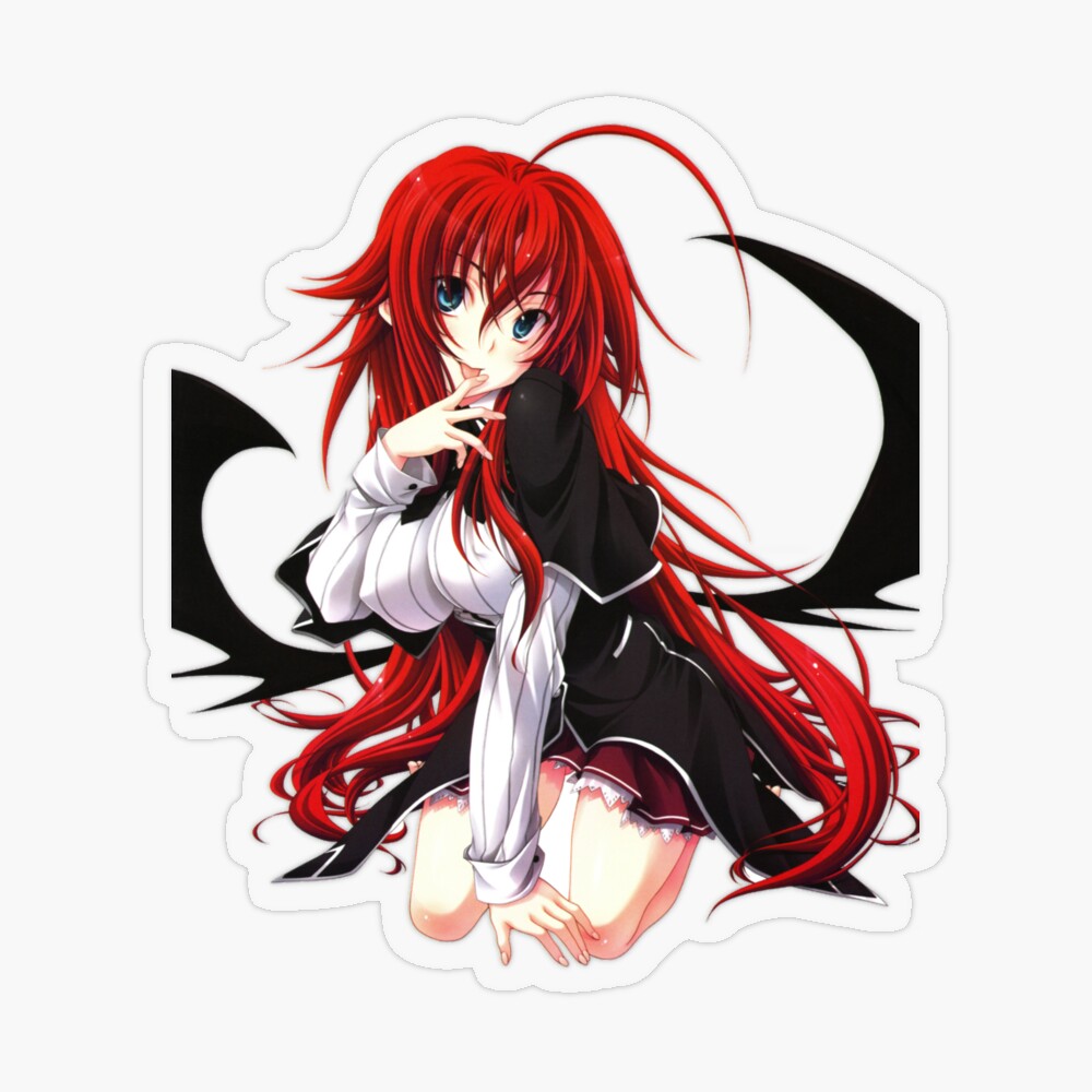 Rias Gremory High School DxD Glossy Sticker Anime Waterproof!