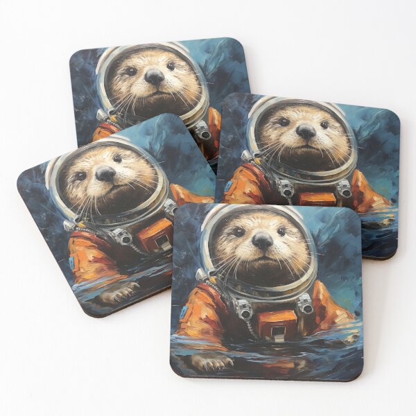 Item preview, An otter day in space designed and sold by schamsyy.
