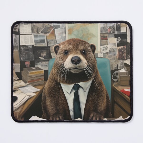 Item preview, An otter day in the office designed and sold by schamsyy.