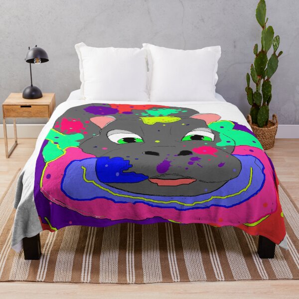 Item preview, Hippy the hippo designed and sold by ArtByCryatal.