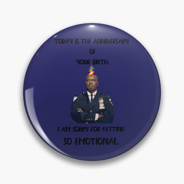 Aperçu de l'œuvre Joyeux anniversaire de la part du capitaine émotionnel Holt ! Carte de voeux créée et vendue par nwvwohtha7.