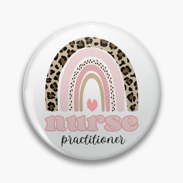 Item preview, Nurse Practitioner, occupation, leopard print rainbow designed and sold by craftytraci.