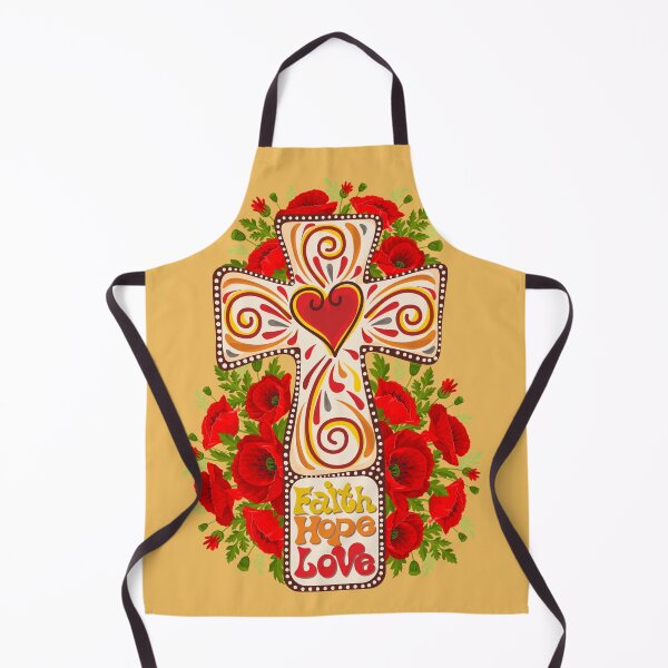 Item preview, Christian Christ Cross and Flowers designed and sold by soulfulprintss8.