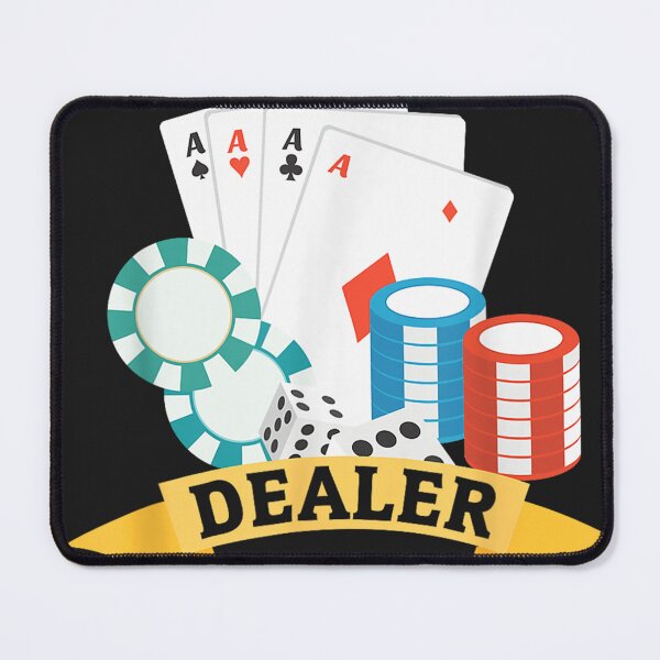 Item preview, Casino Dealer - Chips Cards Poker designed and sold by JameMJarrett.