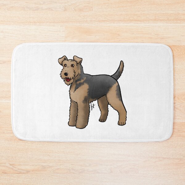 Item preview, Dog - Airedale Terrier - Grizzle and Tan designed and sold by Jennifer Stolzer.