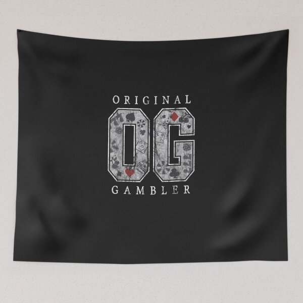 Item preview, Casino Gambling OG Original Gambler Poker Slots Cards Dice  designed and sold by JameMJarrett.