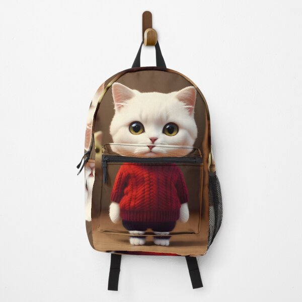 Artikelvorschau, Katze im Strickpullover - moderne digitale Kunst entworfen und verkauft von Ai-michiart.