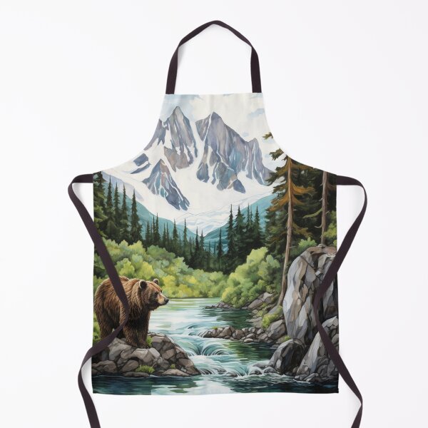 Item preview, A bear in the mountains designed and sold by schamsyy.