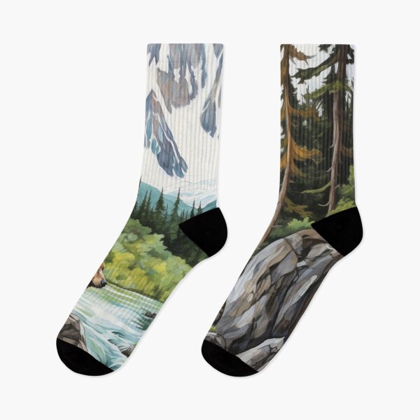 Item preview, A bear in the mountains designed and sold by schamsyy.