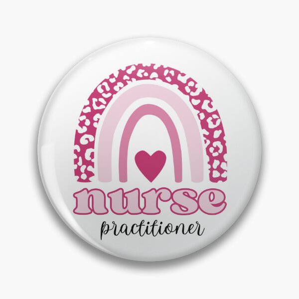 Item preview, Nurse Practitioner, occupation, leopard print rainbow designed and sold by craftytraci.