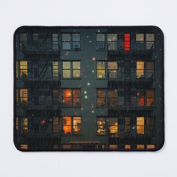 Item preview, Matte window pattern in New York designed and sold by schamsyy.