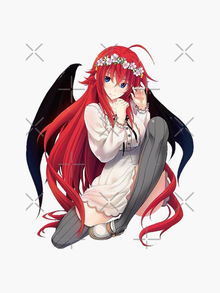 Rias Gremory High School DxD Glossy Sticker Anime Waterproof!