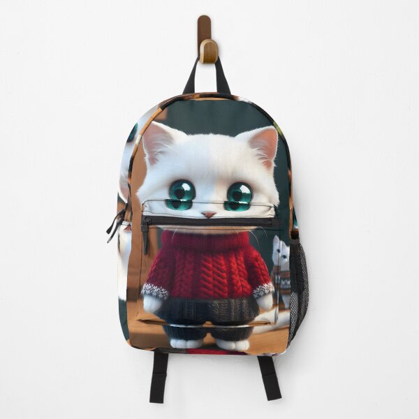 Artikelvorschau, Katze im Strickpullover - moderne digitale Kunst entworfen und verkauft von Ai-michiart.