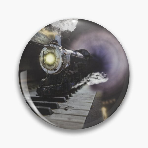 Item preview, Time Train,  A train, piano, clock, music designed and sold by TopherK-photos.