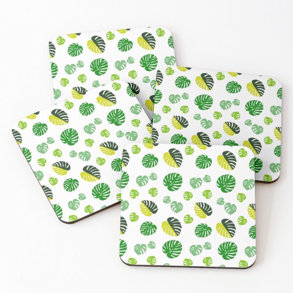 Item preview, Monstera Deliciosa Plant Pattern designed and sold by Splash-of-Ink.