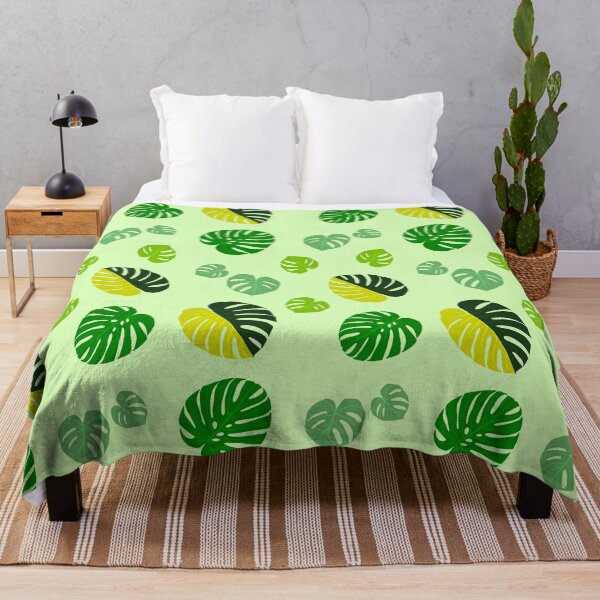 Item preview, Monstera Deliciosa Plant Pattern designed and sold by Splash-of-Ink.