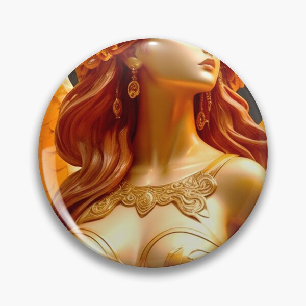 Item preview, orange goddess designed and sold by ArtfullMinds.