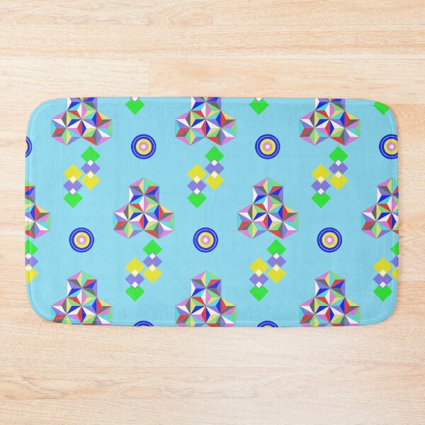 Item preview, Geo Pattern Blue designed and sold by MZ-Graphics-1.