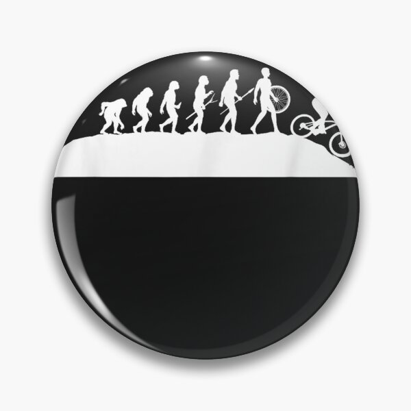 Item preview, Downhill Evolution - Downhill Rider Mountainbike Rider MB  designed and sold by AdrienneMLittle.