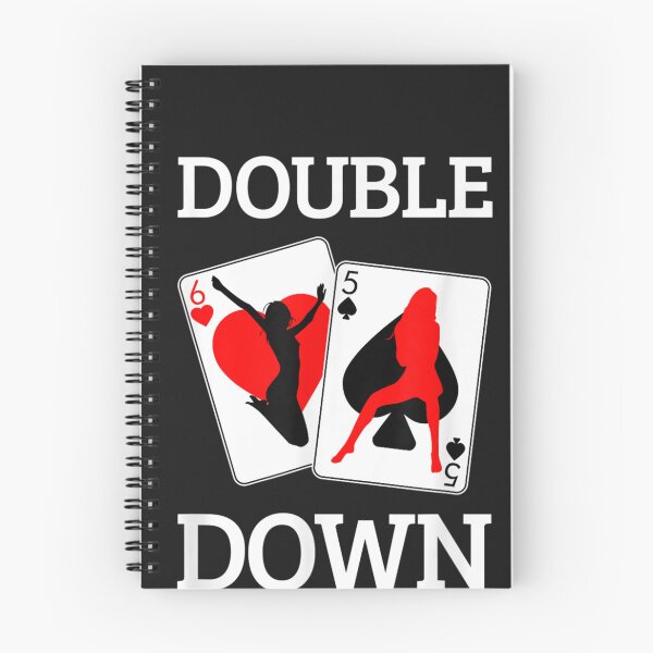 Item preview, Double Down Blackjack  - Gambling Playing Card  designed and sold by AdrienneMLittle.