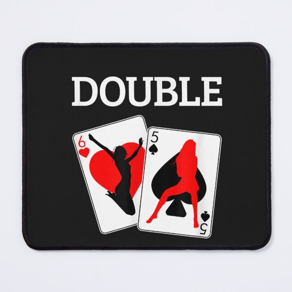 Item preview, Double Down Blackjack  - Gambling Playing Card  designed and sold by AdrienneMLittle.