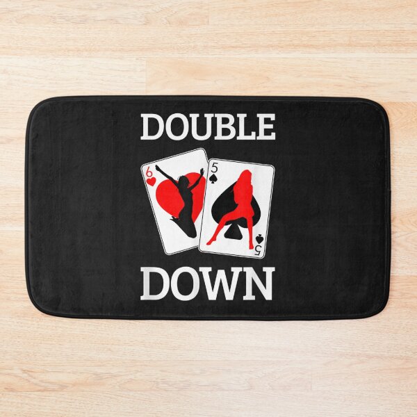 Item preview, Double Down Blackjack  - Gambling Playing Card  designed and sold by AdrienneMLittle.