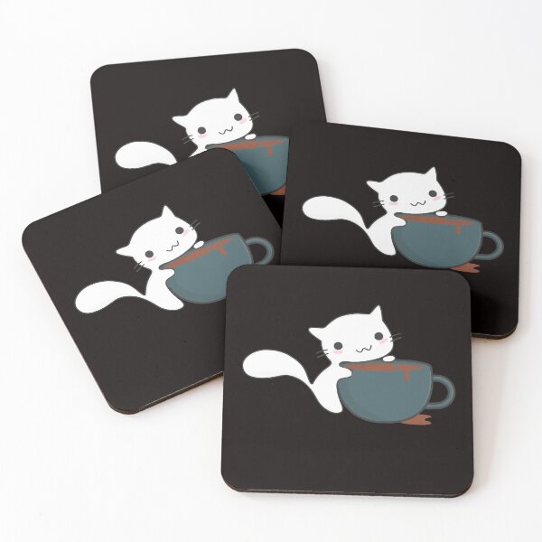 Item preview, Coffee loving cat  designed and sold by ErlinPadberg.