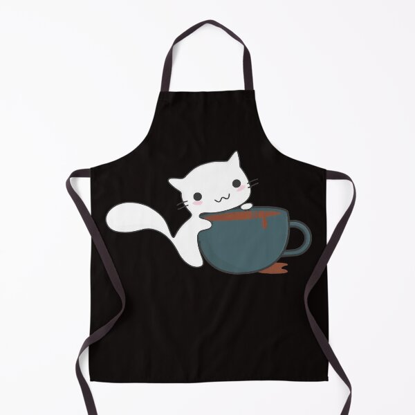 Item preview, Coffee loving cat designed and sold by ErlinPadberg.