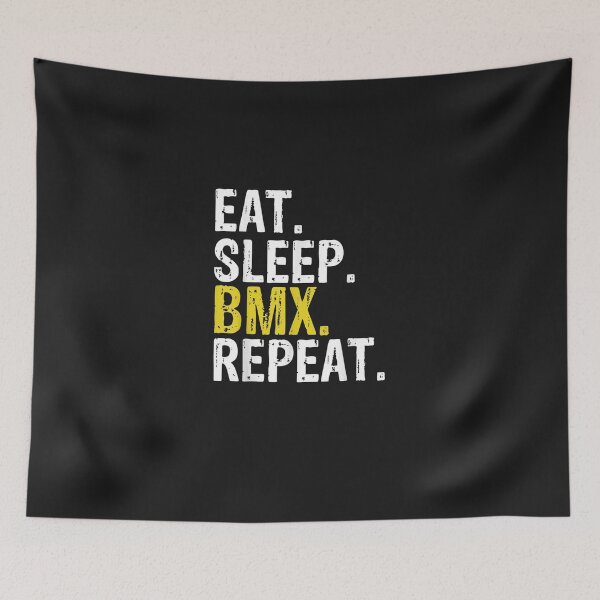Item preview, Eat Sleep BMX Repeat Gift  designed and sold by AdrienneMLittle.
