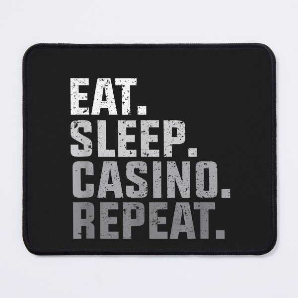 Item preview, Eat Sleep Casino Repeat  - He Gambling Gift S designed and sold by AdrienneMLittle.