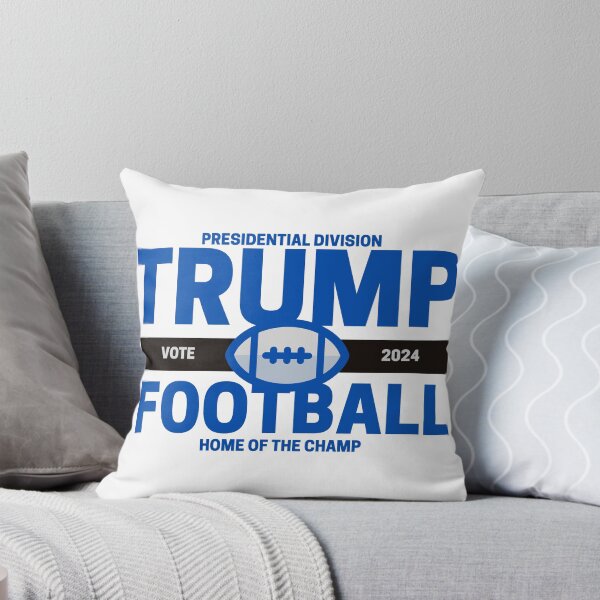 Item preview, Trump Football Presidential division blue designed and sold by Hiremeamerica.