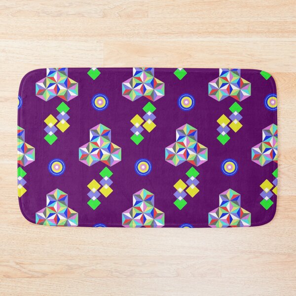 Item preview, Geo Pattern Purple designed and sold by MZ-Graphics-1.