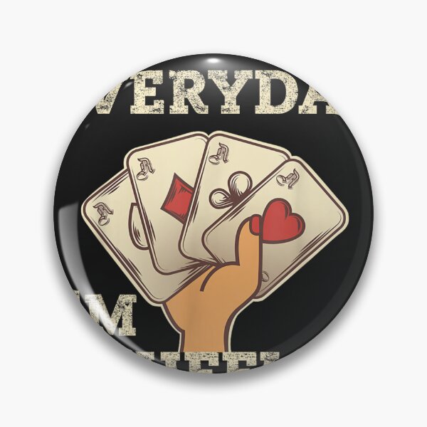 Item preview, Everyday I'm Shuffling Vegas Poker  designed and sold by AdrienneMLittle.