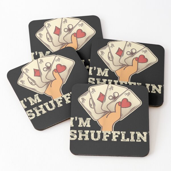 Item preview, Everyday I'm Shuffling Vegas Poker  designed and sold by AdrienneMLittle.