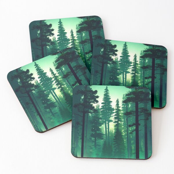 Item preview, Green forest designed and sold by ArtfullMinds.