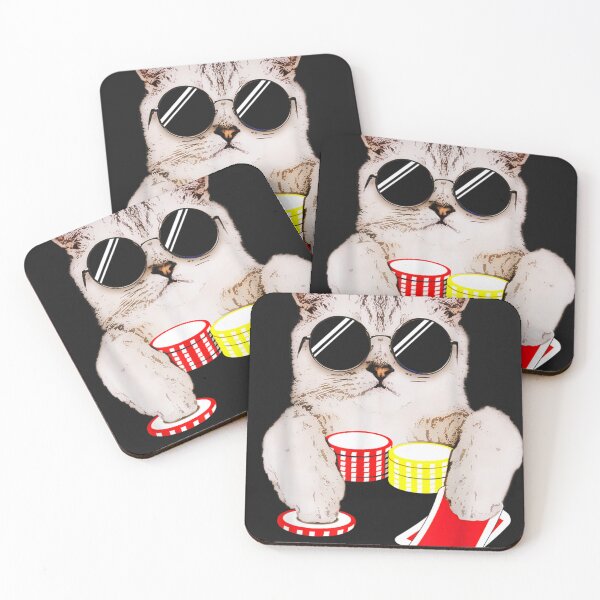 Item preview, Exas Holdem Poker Cat  designed and sold by AdrienneMLittle.