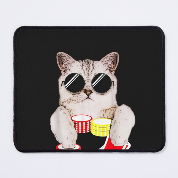 Item preview, Exas Holdem Poker Cat  designed and sold by AdrienneMLittle.