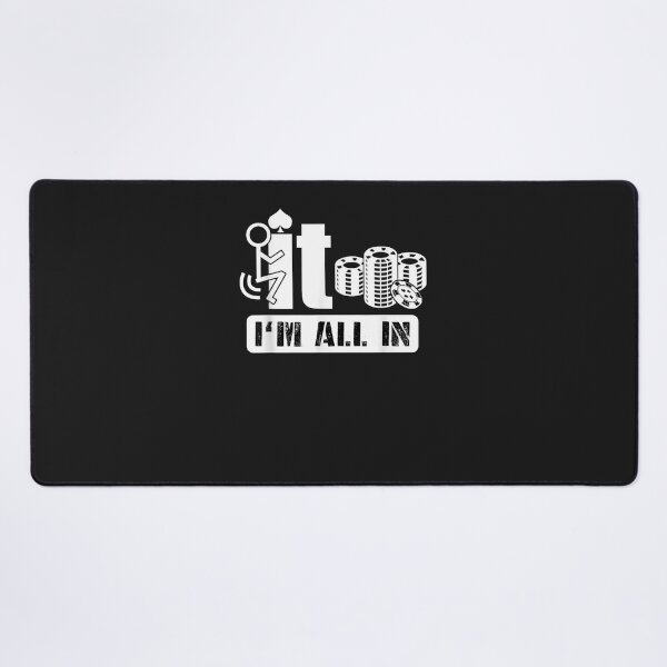 Item preview, Fuck It I'm All In Casino Poker Chips Funny Card Player Gift  designed and sold by AdrienneMLittle.