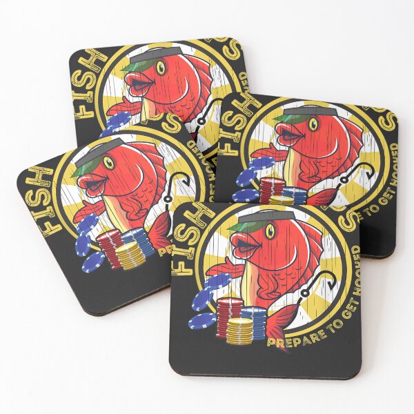 Item preview, Fish'n Chips - Funny Gambling Casinos Dealer Gift  designed and sold by AdrienneMLittle.
