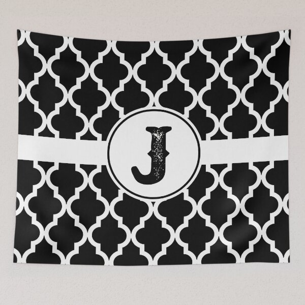 Item preview, Black Monogram: Letter J designed and sold by Jared Davies.