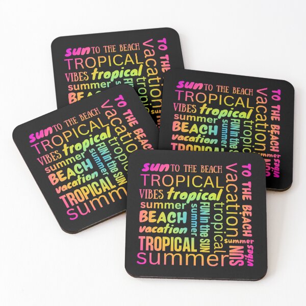 Item preview, SUMMER WORD ART - To The Beach, Pacific Ocean, Vacay Mood, Sunset, Beach designed and sold by Sun Sand & Sea Art.