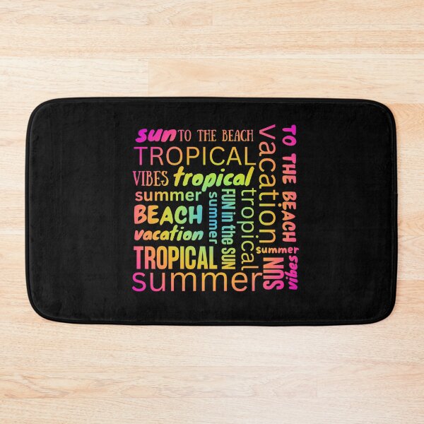 Item preview, SUMMER WORD ART - To The Beach, Pacific Ocean, Vacay Mood, Sunset, Beach designed and sold by Sun Sand & Sea Art.