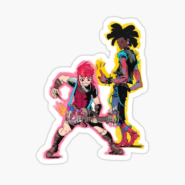 Nimona & Spiderpunk Sticker