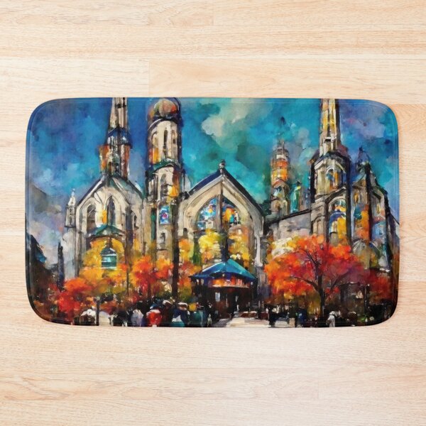 Item preview, NOTRE DAME BASILICA IN MONTREAL designed and sold by ArtbyRolleen.