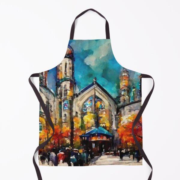 Item preview, NOTRE DAME BASILICA IN MONTREAL designed and sold by ArtbyRolleen.