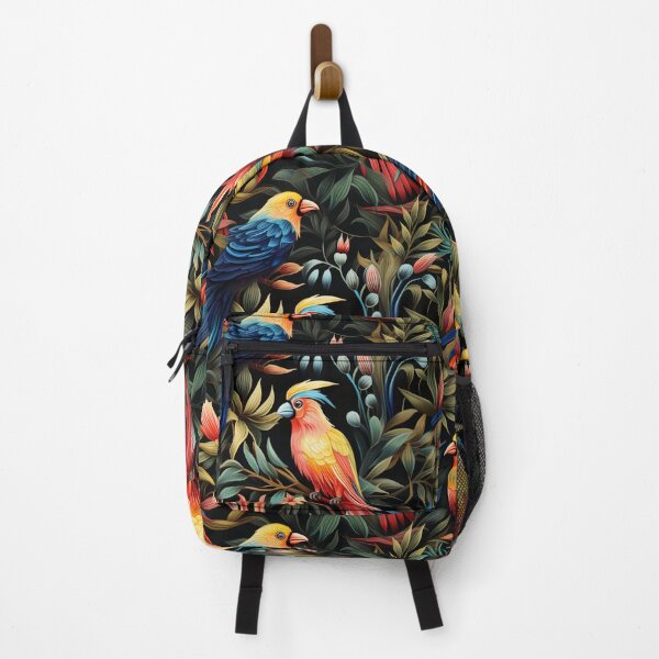 Item preview, Exotic Plumage: An Aerial Display of Color and Fantasy in the Style of Henri Rousseau designed and sold by SBD-Shop.