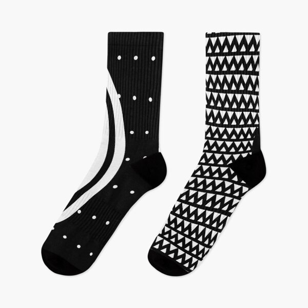 Item preview, Black and White bohemian tribal pattern designed and sold by QuirkyFreq.