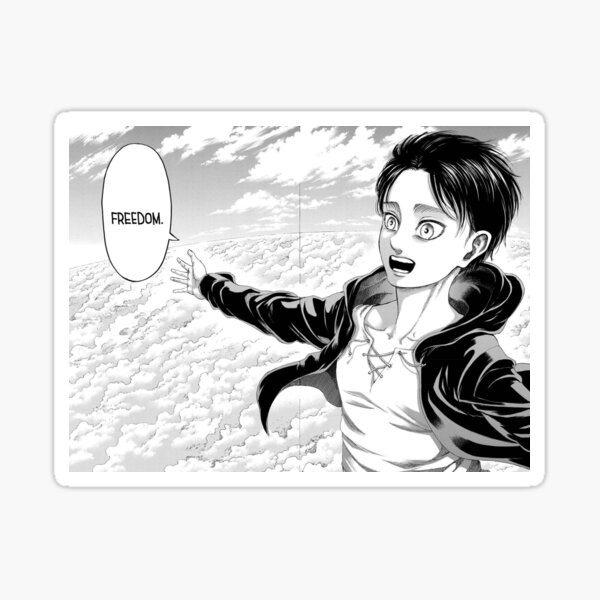 Vous êtes Jaeger Freedom Panel Sticker