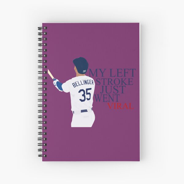 Cody Bellinger Spiral Notebook for Sale by seraphany