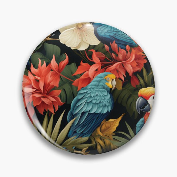 Item preview,  Exquisite Plumage: A Kaleidoscope of Color and Fantasia, Inspired by Henri Rousseau's Style designed and sold by SBD-Shop.